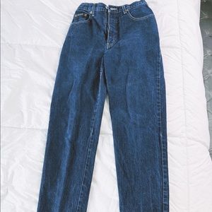 Straight leg jeans